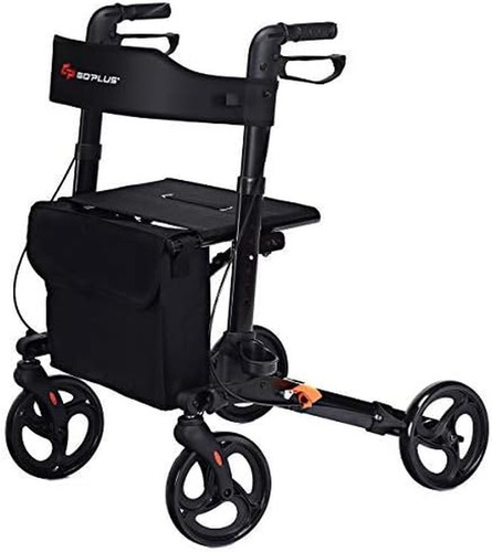 Lightweight folding rollator - lightweight,