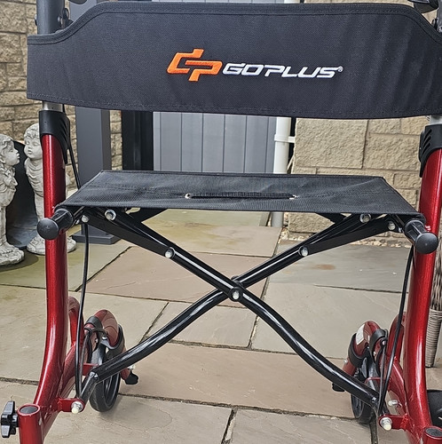 Goplus foldable rollator with - goplus,