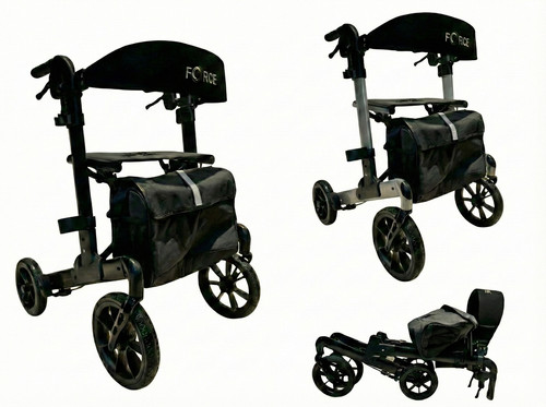 Lightweight fold flat rollator - lightweight,