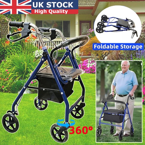 Folding lightweight rollator - lightweight, 4
