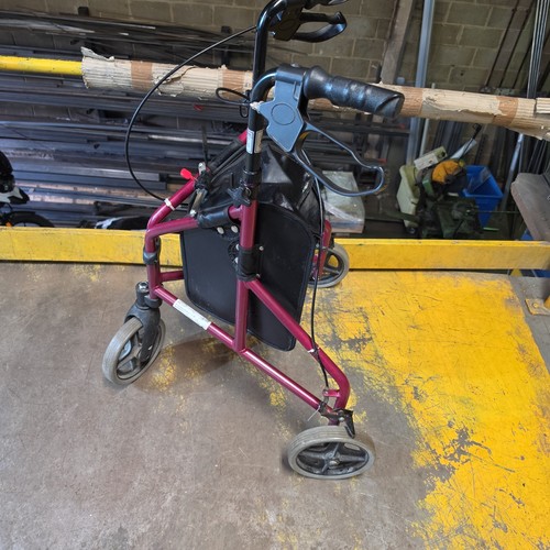 Drive medical red wheel - red, 3