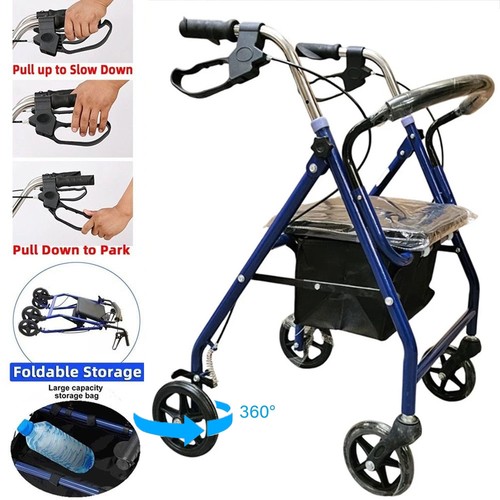Folding rollator disablity aid - rollator,