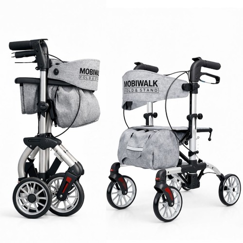 Mobiwalk fold stand rollator - mobiwalk,