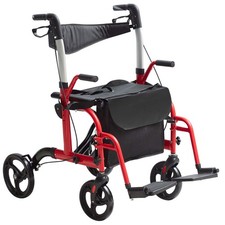 Uimoso 2 in 1 Rollator Walker