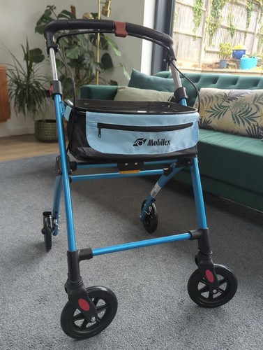 Mobilex jaguar rollator blue - jaguar,