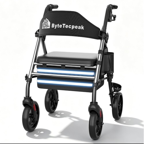 Homland folding rollator with - folding,