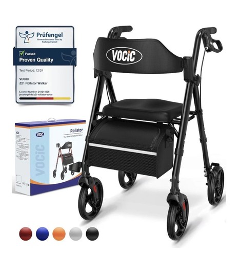 Vocic rollator walker with - rollator,