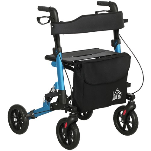Homcom folding rollator - homcom,