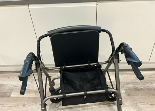 Wheel rollator walker with - rollator,