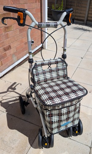 Ableworld wheel rollator - 4-wheel,