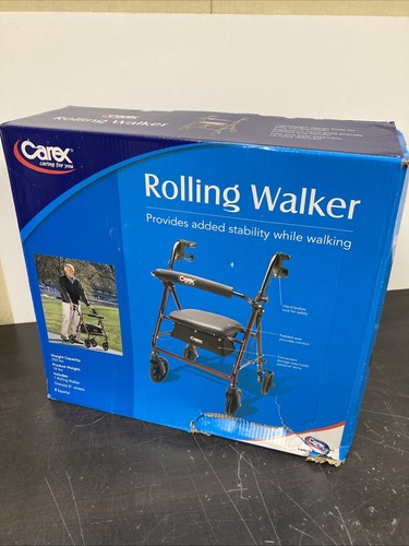 Carex rollator walker with - carex,