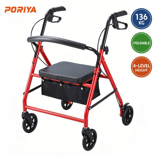 Poriya rollator walker with - poriya,