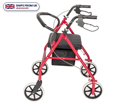 Rollator walker with seat - rollator, 4