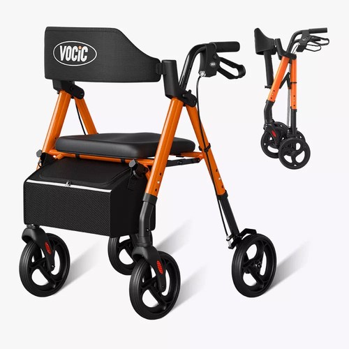 Vocic rollator walker - walker, with
