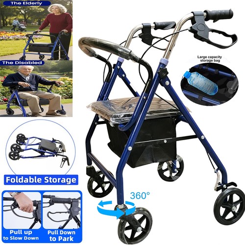 Folding rollator lightweight - rollator,
