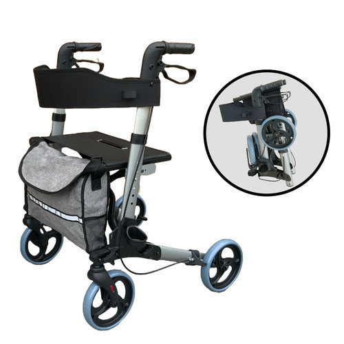 Rollator wheel double - rollator, 4-wheel