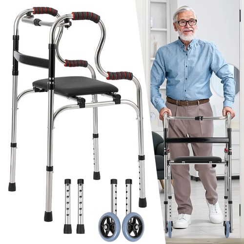 Rollator wheelchair combo - rollator,