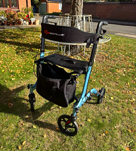 Goplus wheel rollator walker - goplus,