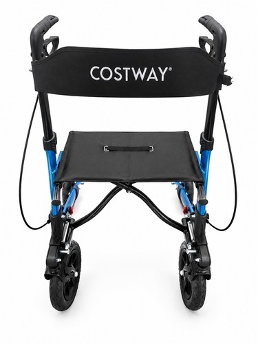 Costway folding rollator - costway,