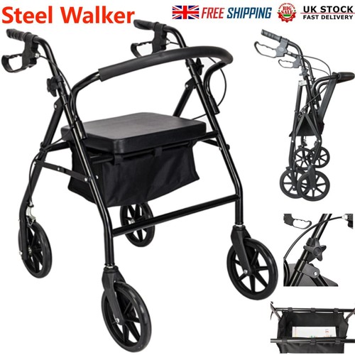 Folding iron walker - folding,