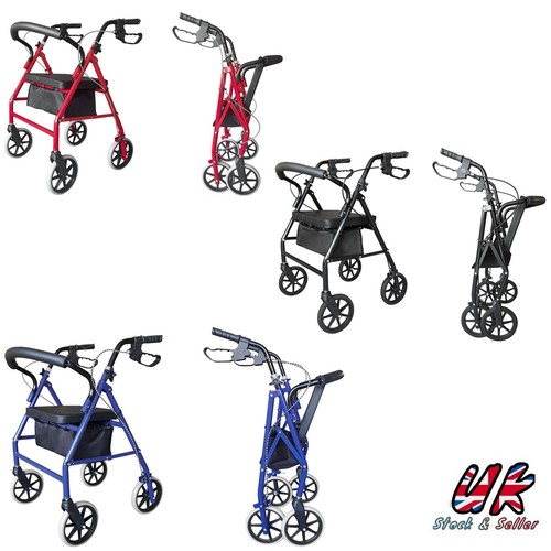 Foldable rollator aluminium - rollator,
