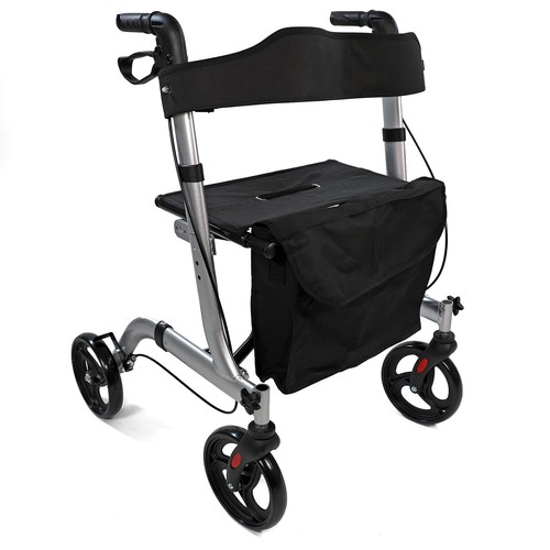 Lightweight foldable rollator - lightweight,