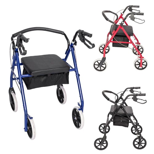 Folding rollator walker - folding,