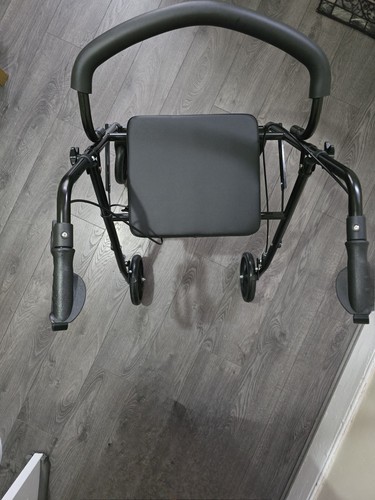 Rollator walker wheel - walker, with