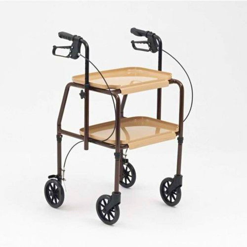 Wheel rollator walker with - 4-wheel,