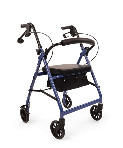 Lightweight folding rollator - lightweight,