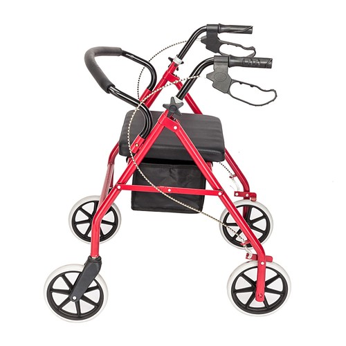 Adjustable foldable rollator - adjustable,