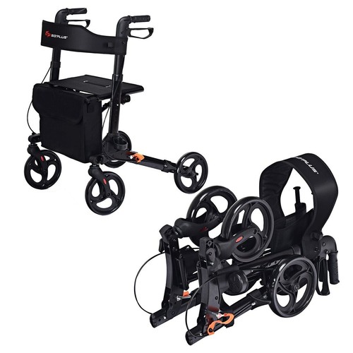 Folding rollator walker - rollator,